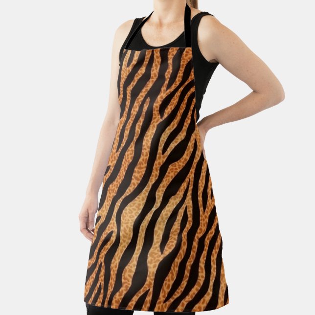 Animal Print Tiger Streifen Muster Getränke Schürze (InSitu)