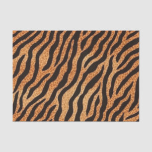 Animal Print Tiger Streifen Muster Getränke Seidenpapier