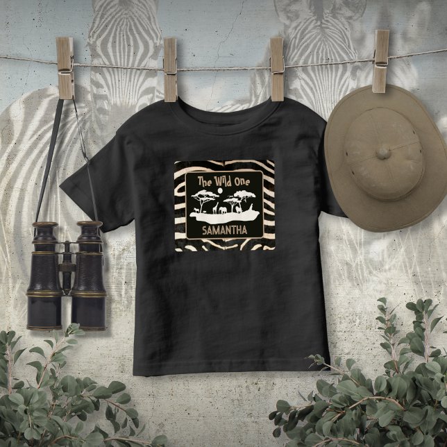 Animal Print Zebra Wild T - Shirt (Von Creator hochgeladen)