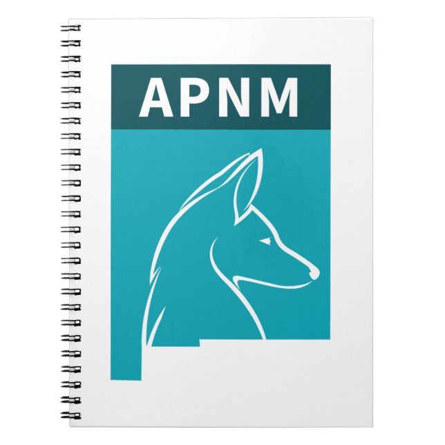 Animal Protection New Mexico - Logo-Notebook Notizblock (Vorderseite)