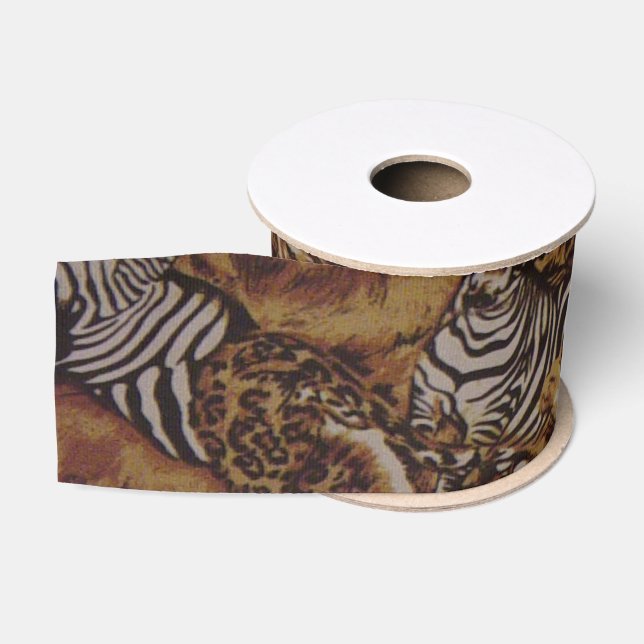 ANIMAL SAFARI JUNGLE RIPSBAND (Spule)