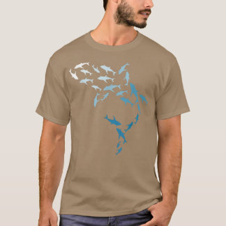Animal Science Great White Shark Lover Marine Biol T-Shirt