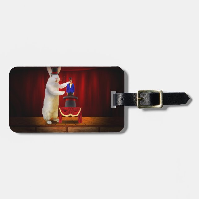Animal - The magic rabbit Gepäckanhänger (Vorderseite horizontal)