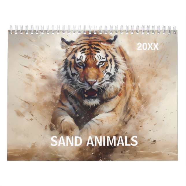 Animal Wildlife Safari Kalender (Titelbild)