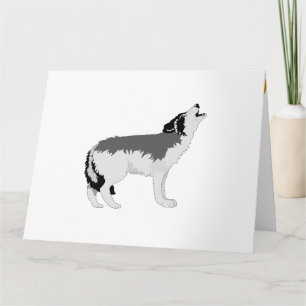 Animal Wolf Nature Peace Liebe Destiny Dankeskarte