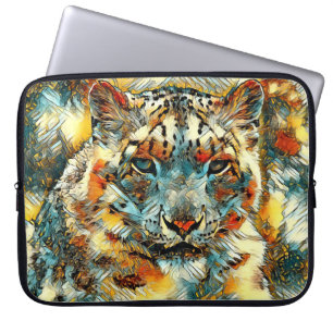 AnimalArt_Leopard_20170601_by_JAMColors Laptopschutzhülle
