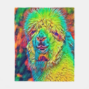AnimalColor_Alpaca_005 Fleecedecke