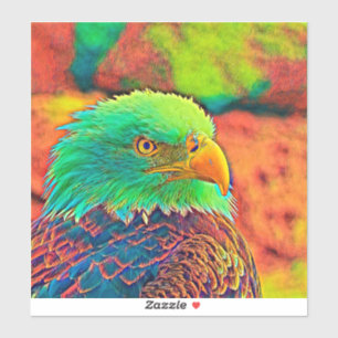 AnimalColor_Bird_008 Aufkleber