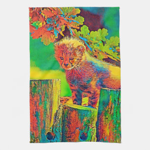 AnimalColor_Cheetah_023 Geschirrtuch