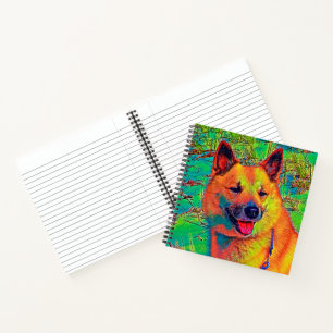 AnimalColor_Dog_014 Notizbuch