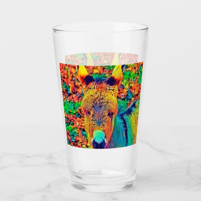 AnimalColor_Donkey_001 Glas (Vorderseite)