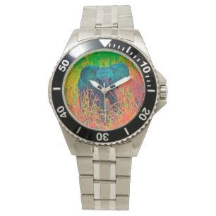 AnimalColor_Elephant_002 Armbanduhr