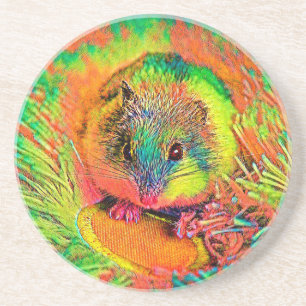 AnimalColor_Hamster_002 Getränkeuntersetzer