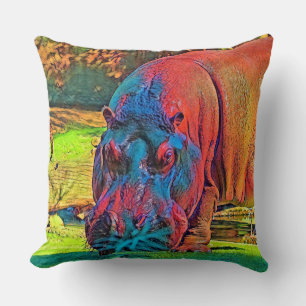 AnimalColor_Hippo_004 Kissen