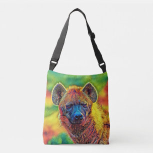 AnimalColor_Hyena_001 Tragetaschen Mit Langen Trägern