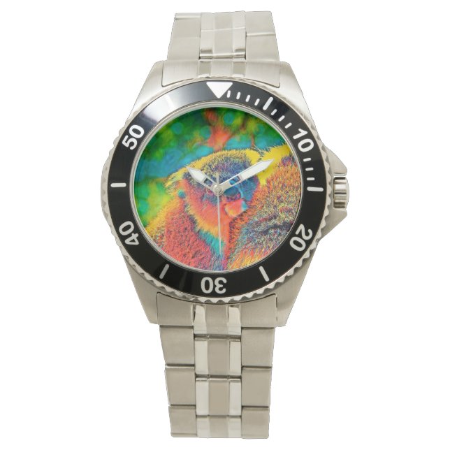 AnimalColor_Koala_001 Armbanduhr (Vorderseite)