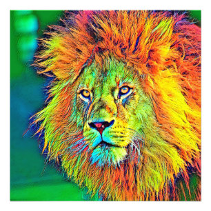 AnimalColor_Lion_009_by_JAMColors Fotodruck