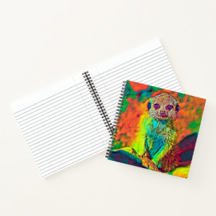 AnimalColor_Meerkat_015 Notizbuch