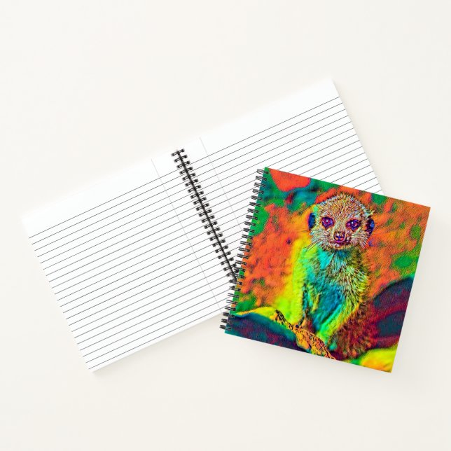 AnimalColor_Meerkat_015 Notizbuch (Innenseite)