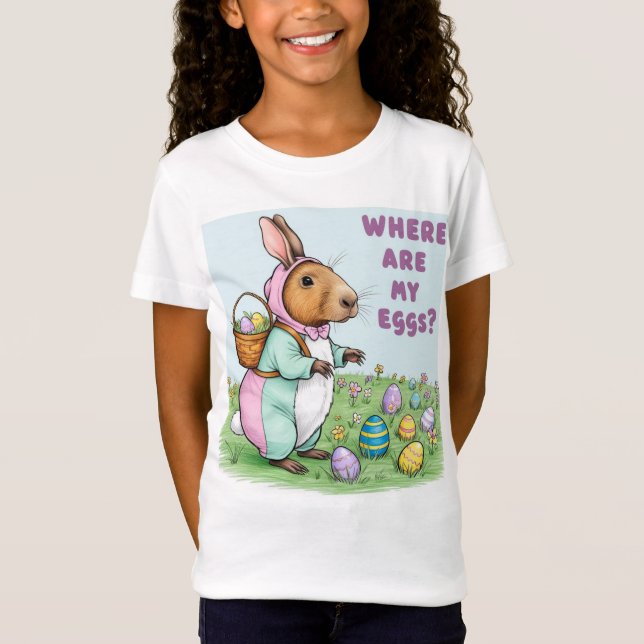 Animales adorables – Pascua divertida T-Shirt (Vorderseite)