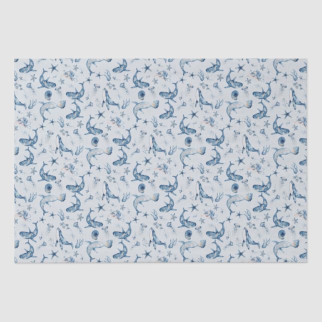 Animales marinos seidenpapier (Vorderseite)