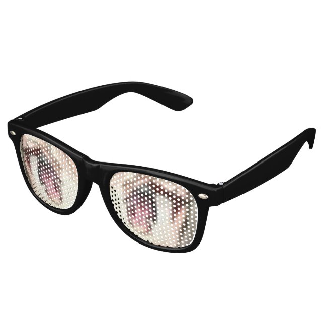 animalische Augenbrille ( Mädchen ) Partybrille (Schrägansicht)