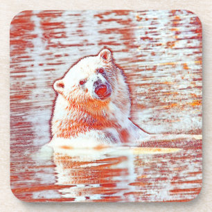 AnimalMix_Bear_006 Getränkeuntersetzer