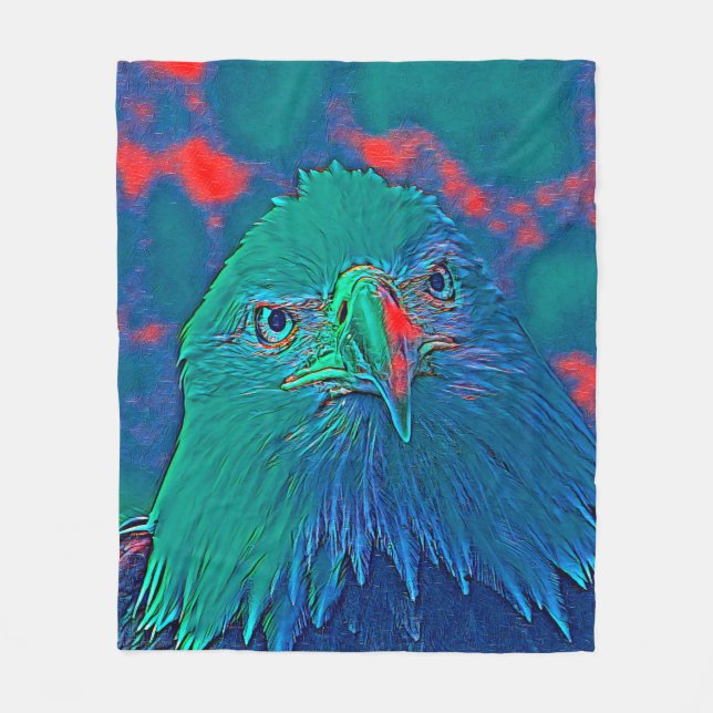 AnimalMix_Bird_048 Fleecedecke (Vorderseite)