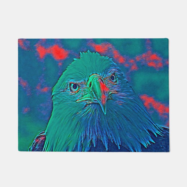 AnimalMix_Bird_048 Fußmatte (Vorderseite)