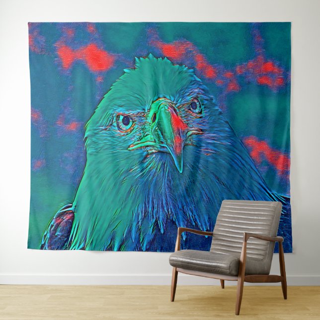 AnimalMix_Bird_048 Wandteppich (Beispiel (Horizontal))