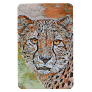 AnimalMix_Cheetah_020 Magnet