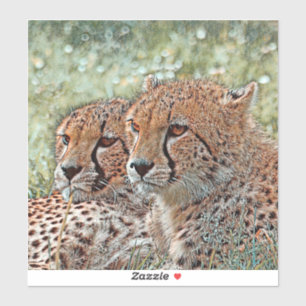 AnimalMix_Cheetah_031 Aufkleber