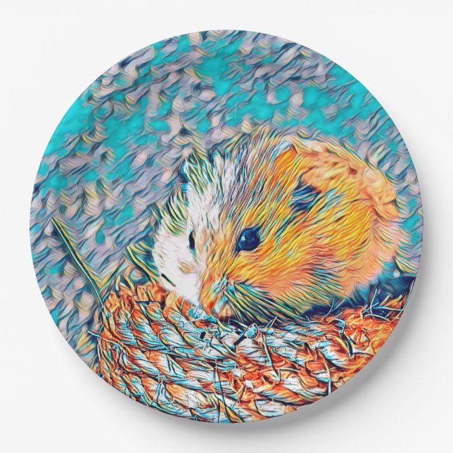 AnimalMix_Hamster_001 Pappteller (Vorderseite)