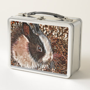 AnimalMix_Rabbit_005 Metall Brotdose