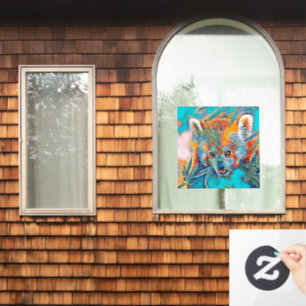AnimalMix_RedPanda_001 Fensteraufkleber