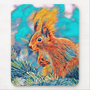 AnimalMix_Squirrel_001 Mousepad