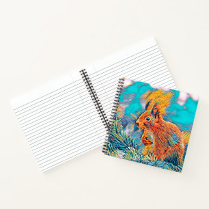 AnimalMix_Squirrel_001 Notizbuch