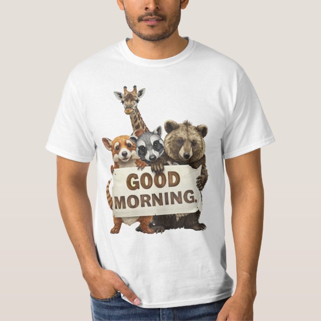 Animals, Good Morning, T-Shirt (Vorderseite)