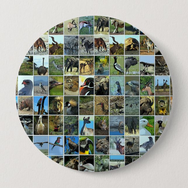 Animals of the world button (Vorderseite)