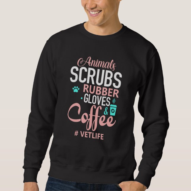 animals scrubs and rubber gloves   ve tee (Vorderseite)