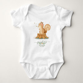 Animals Squirrel Family wildlife baby newborn Baby Strampler