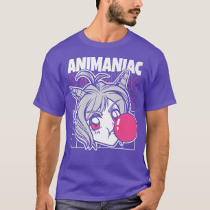 Animaniac Anime Japanese Otaku Lifestyle Cosplay P T-Shirt