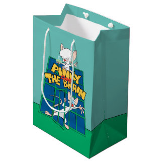 Animaniacs | Pinky und The Brain Cage Graphic Mittlere Geschenktüte