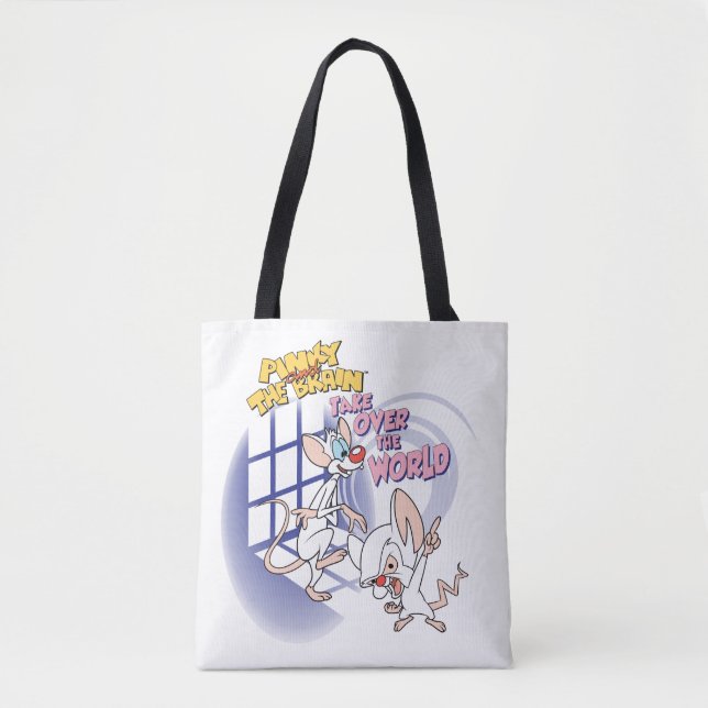 Animaniacs | Übernehmen Sie die Weltgrafik Tasche (Vorderseite)