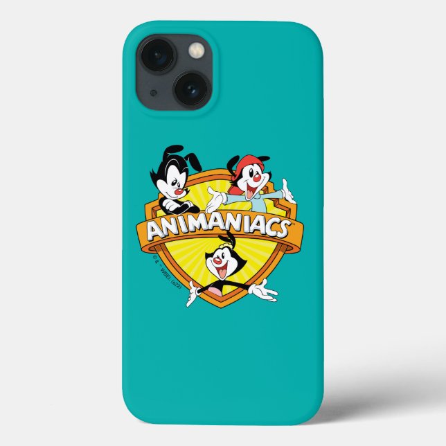 Animaniacs | Warner Brothers & Sister WB Shield Case-Mate iPhone Hülle (Rückseite)