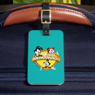 Animaniacs Warner Brothers & Sister WB Shield Gepäckanhänger