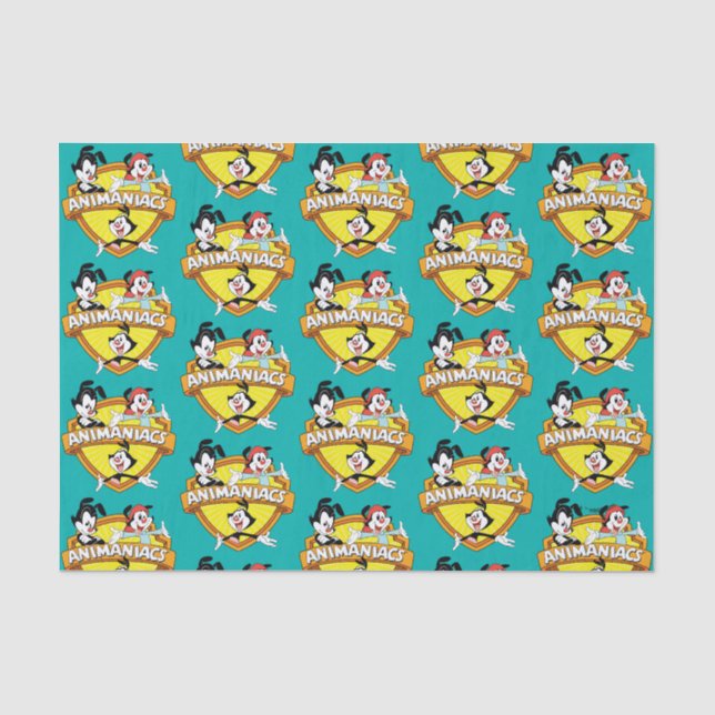 Animaniacs | Warner Brothers & Sister WB Shield Seidenpapier (Vorderseite)