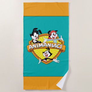 Animaniacs   Warner Brothers & Sister WB Shield Strandtuch
