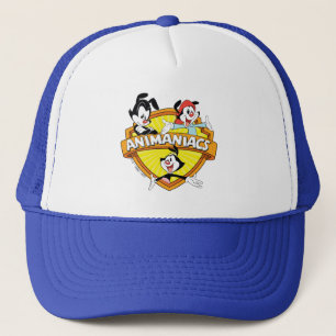 Animaniacs   Warner Brothers & Sister WB Shield Truckerkappe