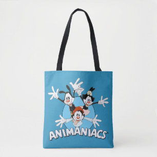 Animaniacs   Warner Siblings Arms Wide Graphic Tasche